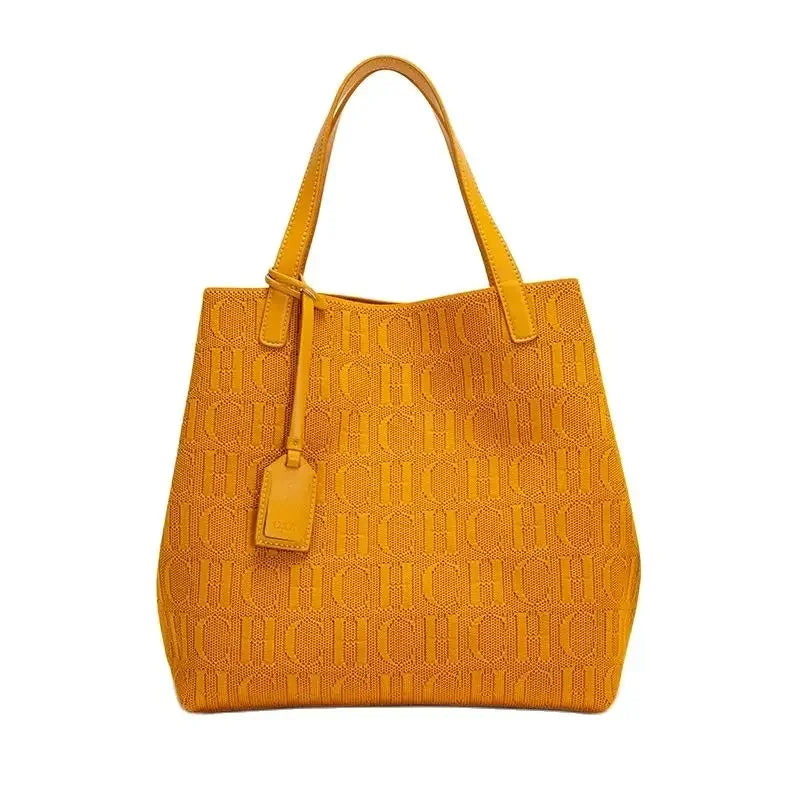 CH Women's Handbag Fashion Classic New Solid Color Letter Design Women's Handbag High Quality Craftsmanship Large Capacity
