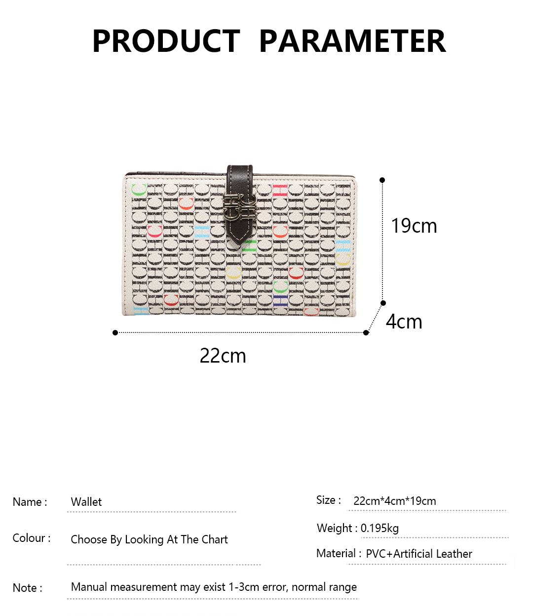 CH Coin Purse High Quality Temperament Spring Fashion Large Capacity Card Holder Women's Organizer Wallet Coin Purse Long