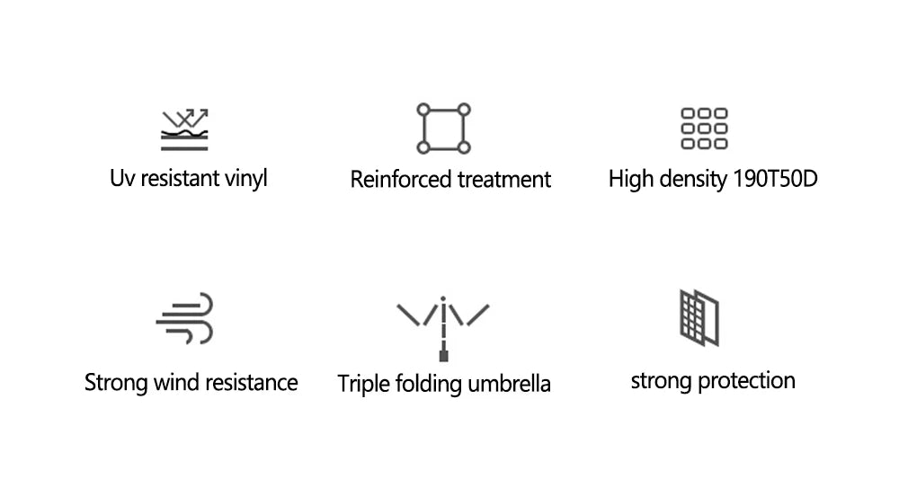 CH Alphabet Print Design Simple Fashion Style Umbrella Versatile Multifunctional Umbrella Easy To Carry Semi-automatic Umbrella