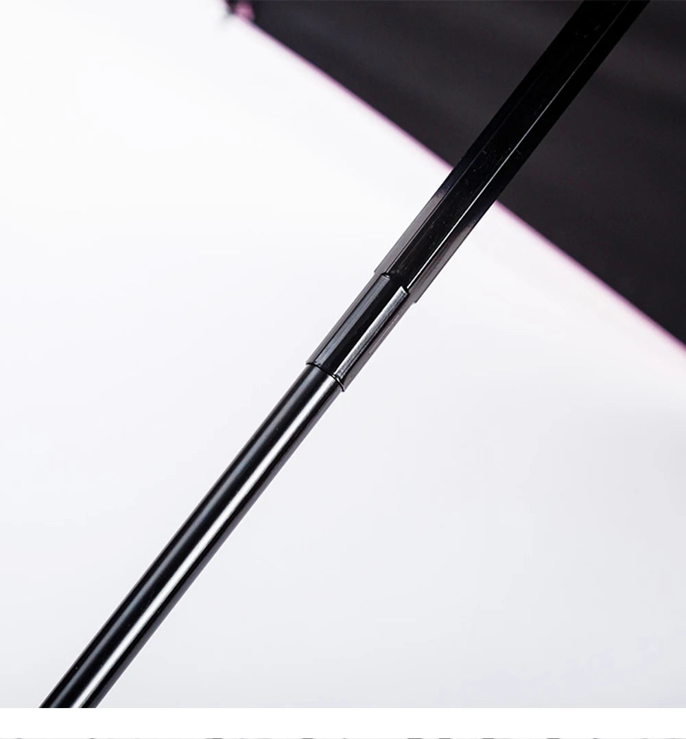 CH Alphabet Print Design Simple Fashion Style Umbrella Versatile Multifunctional Umbrella Easy To Carry Semi-automatic Umbrella