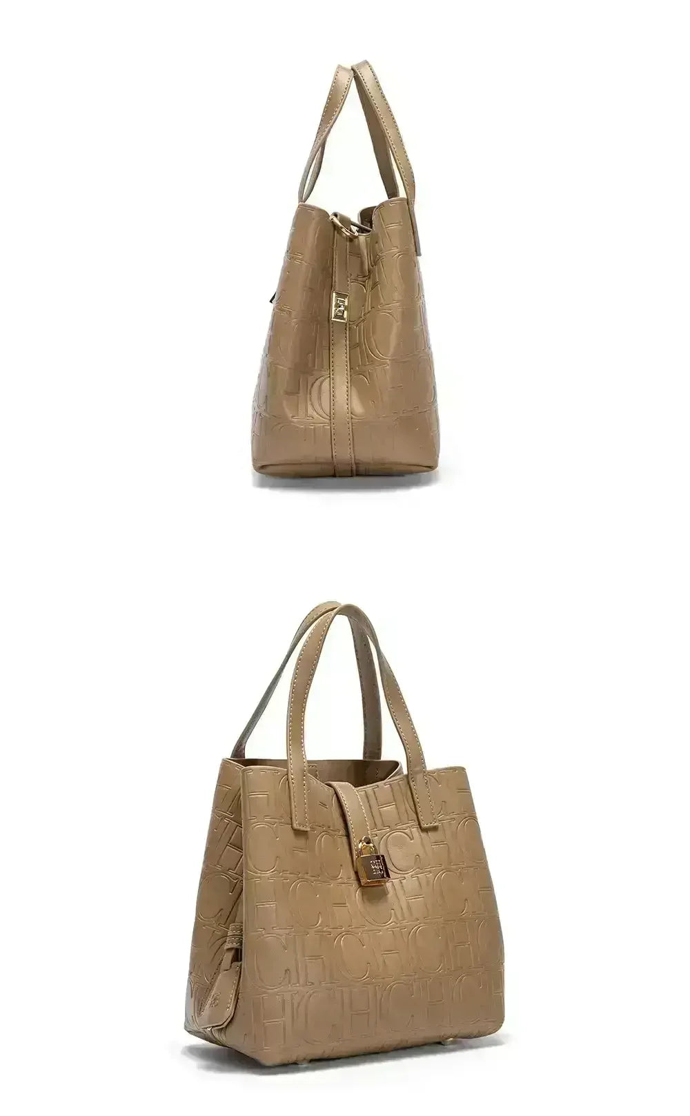CH Ladies Handbag Classic Fashion Bags Luxury Brand Temperament Ladies Handbag Bucket Bag Large Capacity Letter Element
