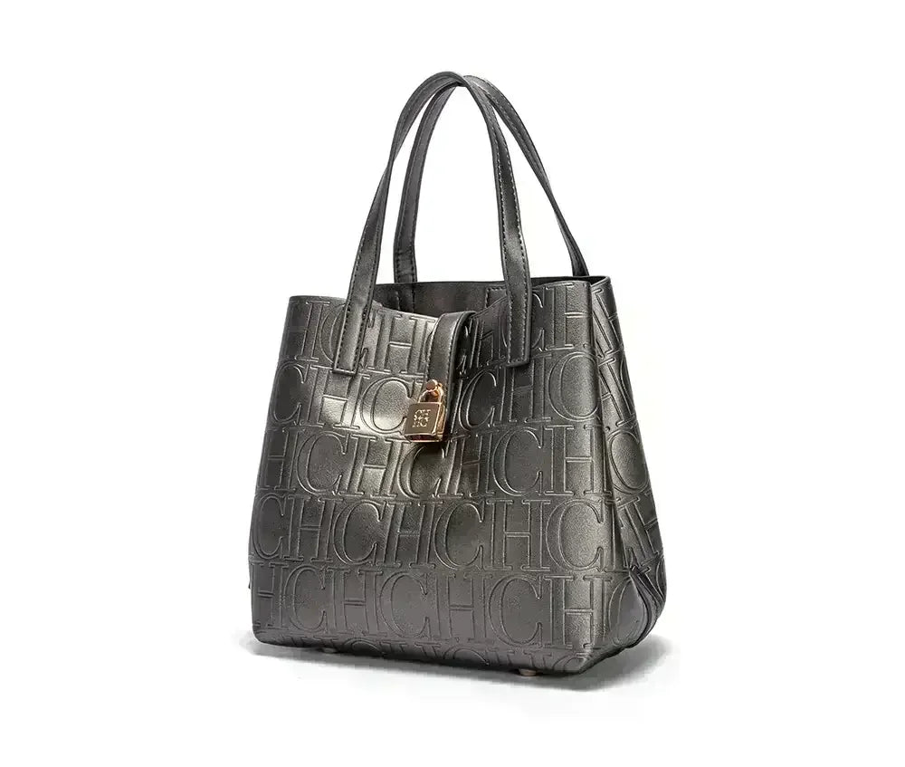 CH Ladies Handbag Classic Fashion Bags Luxury Brand Temperament Ladies Handbag Bucket Bag Large Capacity Letter Element