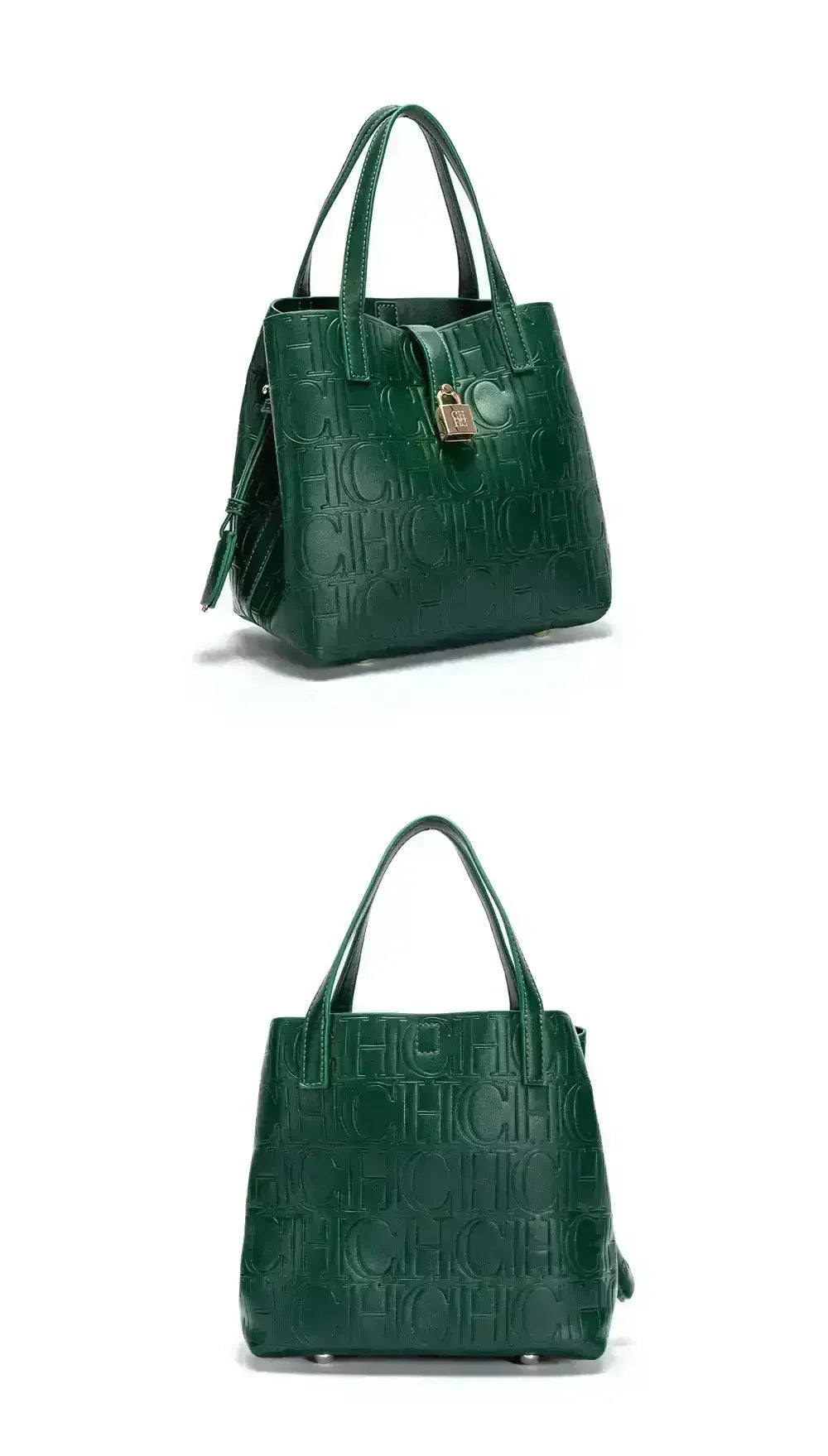 CH Ladies Handbag Classic Fashion Bags Luxury Brand Temperament Ladies Handbag Bucket Bag Large Capacity Letter Element