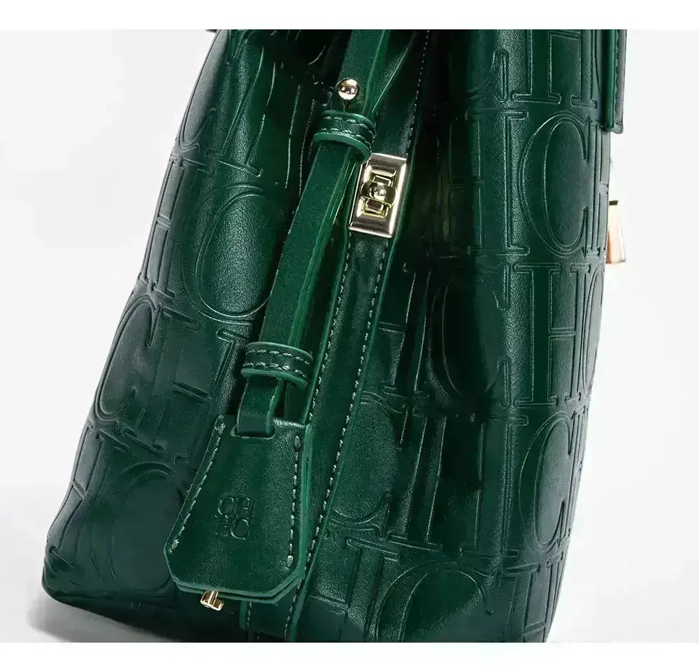 CH Ladies Handbag Classic Fashion Bags Luxury Brand Temperament Ladies Handbag Bucket Bag Large Capacity Letter Element