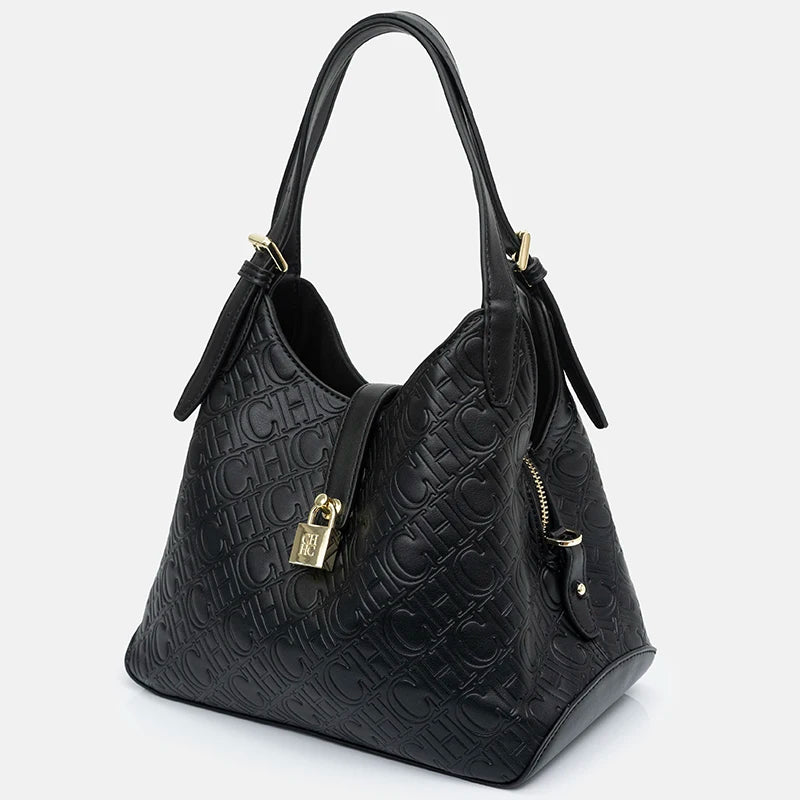CH Fashion Multifunctional Large Capacity Ladies Handbag High Quality PU Material Ladies Shoulder Bag 2025 New Girls Gifts