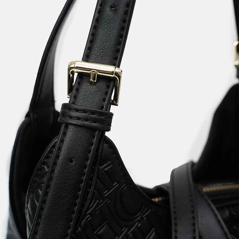 CH Fashion Multifunctional Large Capacity Ladies Handbag High Quality PU Material Ladies Shoulder Bag 2025 New Girls Gifts