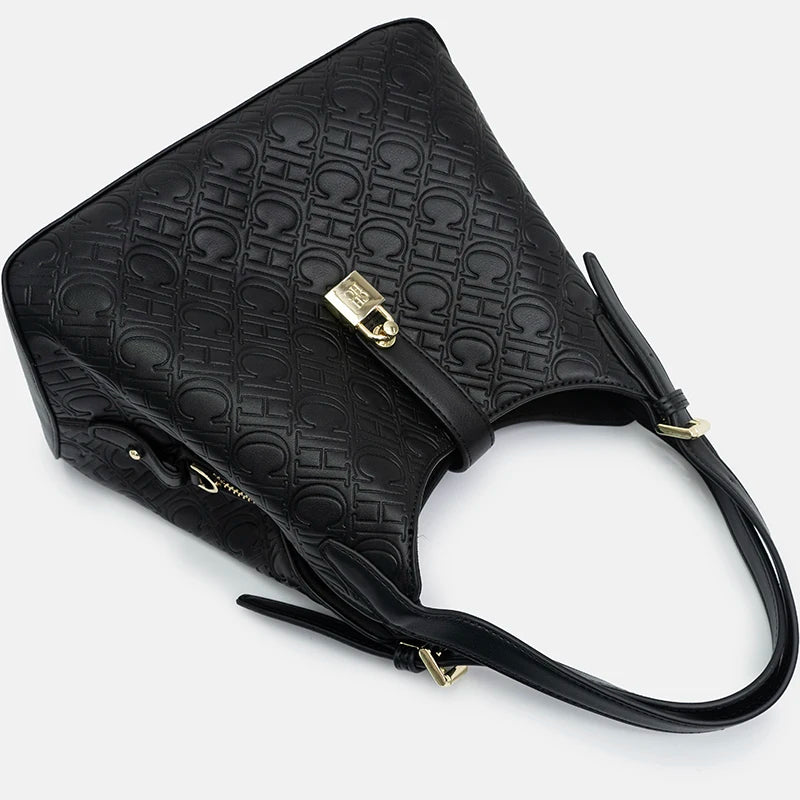 CH Fashion Multifunctional Large Capacity Ladies Handbag High Quality PU Material Ladies Shoulder Bag 2025 New Girls Gifts