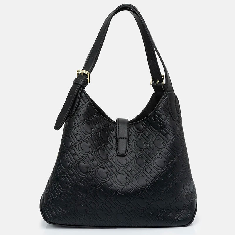 CH Fashion Multifunctional Large Capacity Ladies Handbag High Quality PU Material Ladies Shoulder Bag 2025 New Girls Gifts