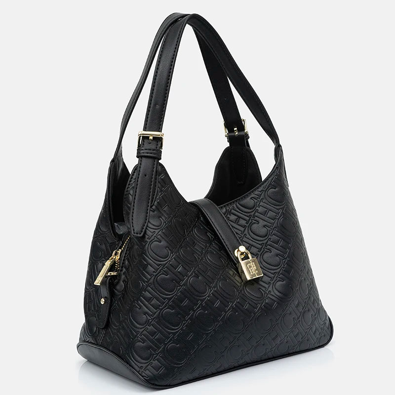 CH Fashion Multifunctional Large Capacity Ladies Handbag High Quality PU Material Ladies Shoulder Bag 2025 New Girls Gifts