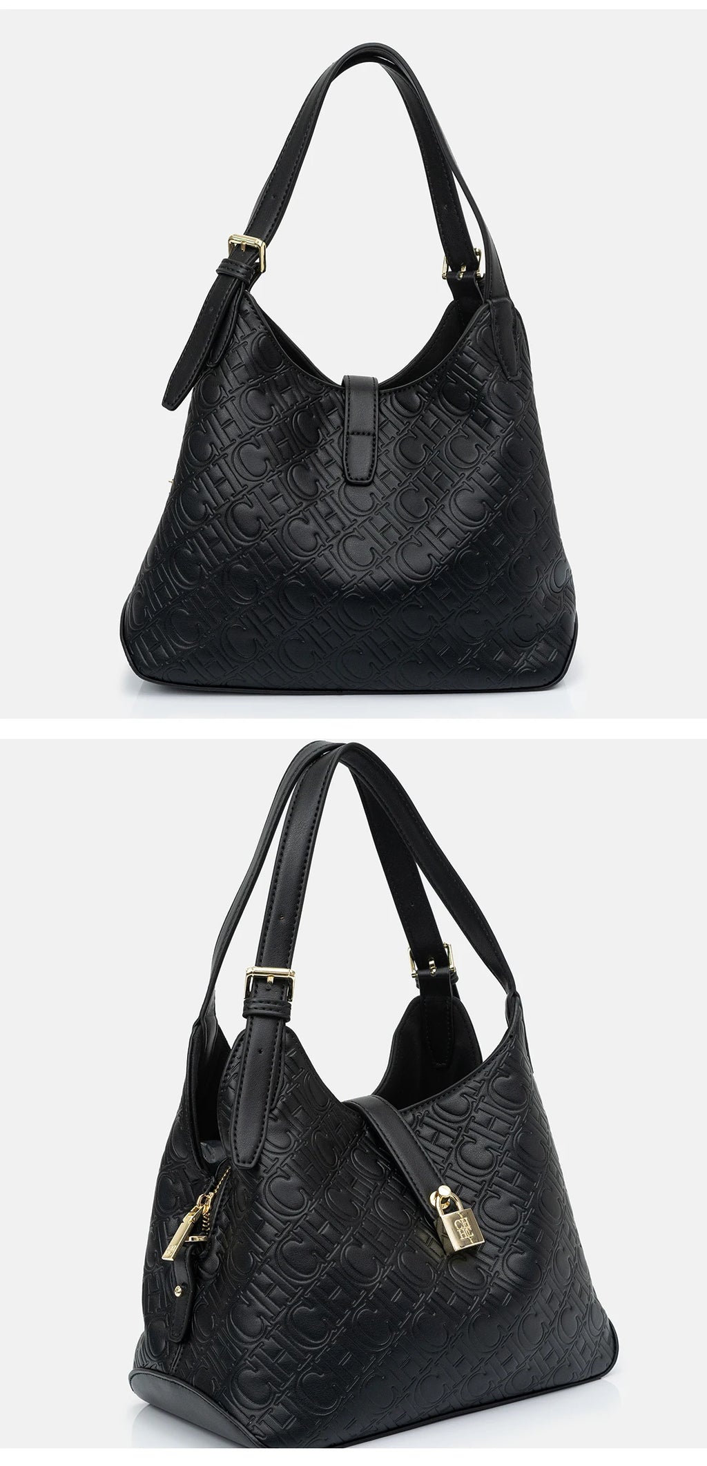 CH Fashion Multifunctional Large Capacity Ladies Handbag High Quality PU Material Ladies Shoulder Bag 2025 New Girls Gifts