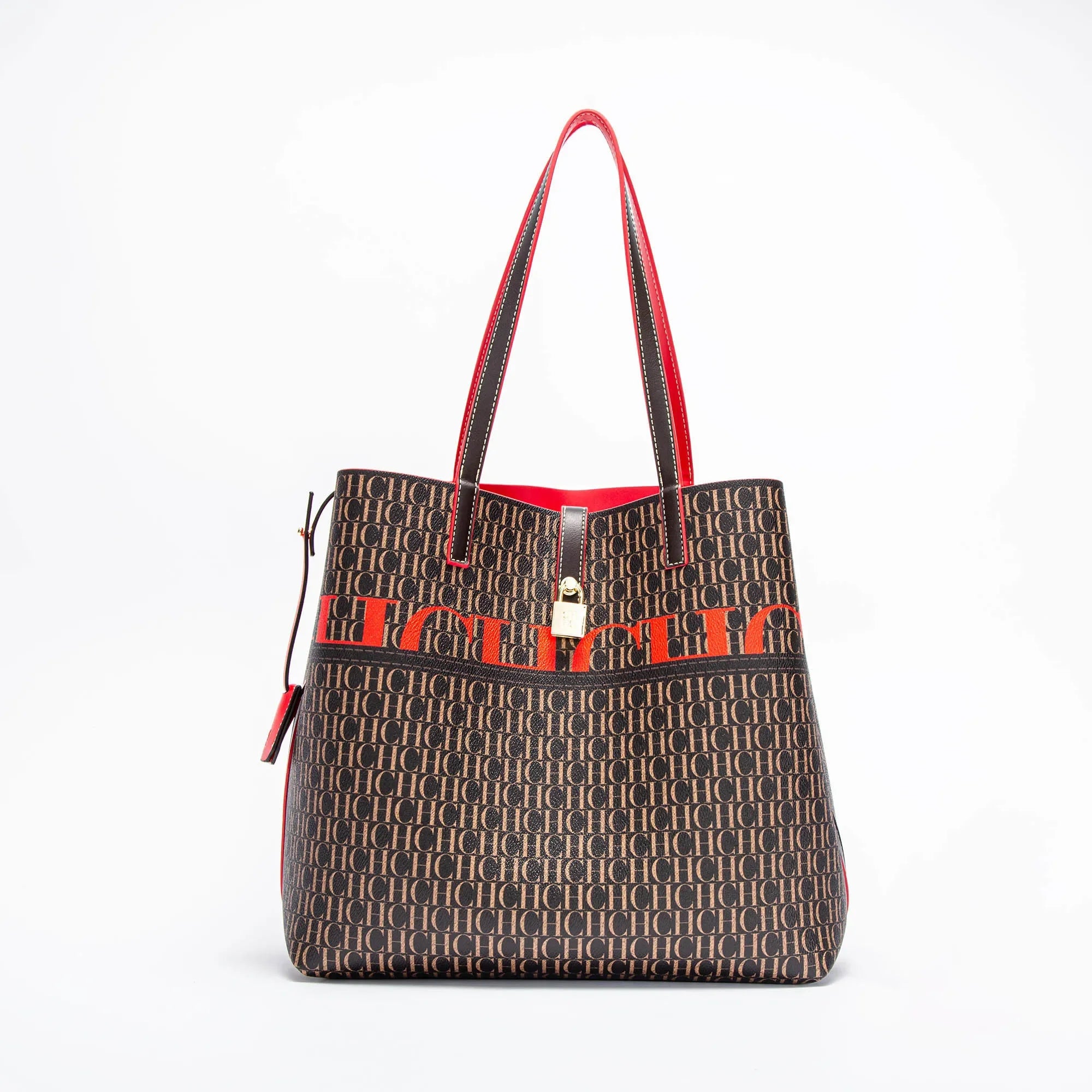 CH Ladies Handbag Large Capacity Shoulder Bag Ladies Handbag Luxury Brand 2024 New Multifunctional Fashion Design Classic Retro