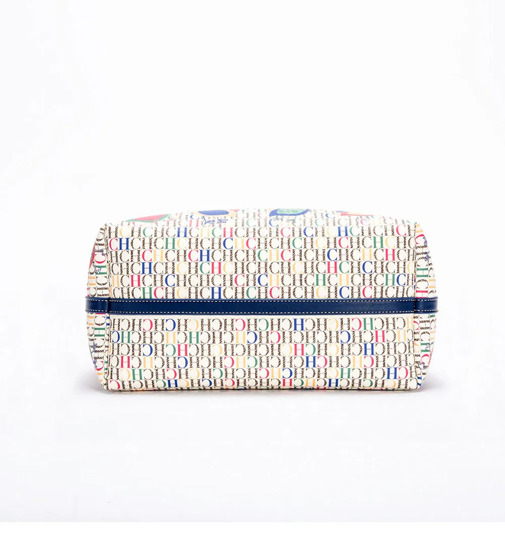 CH Ladies Handbag Large Capacity Shoulder Bag Ladies Handbag Luxury Brand 2024 New Multifunctional Fashion Design Classic Retro