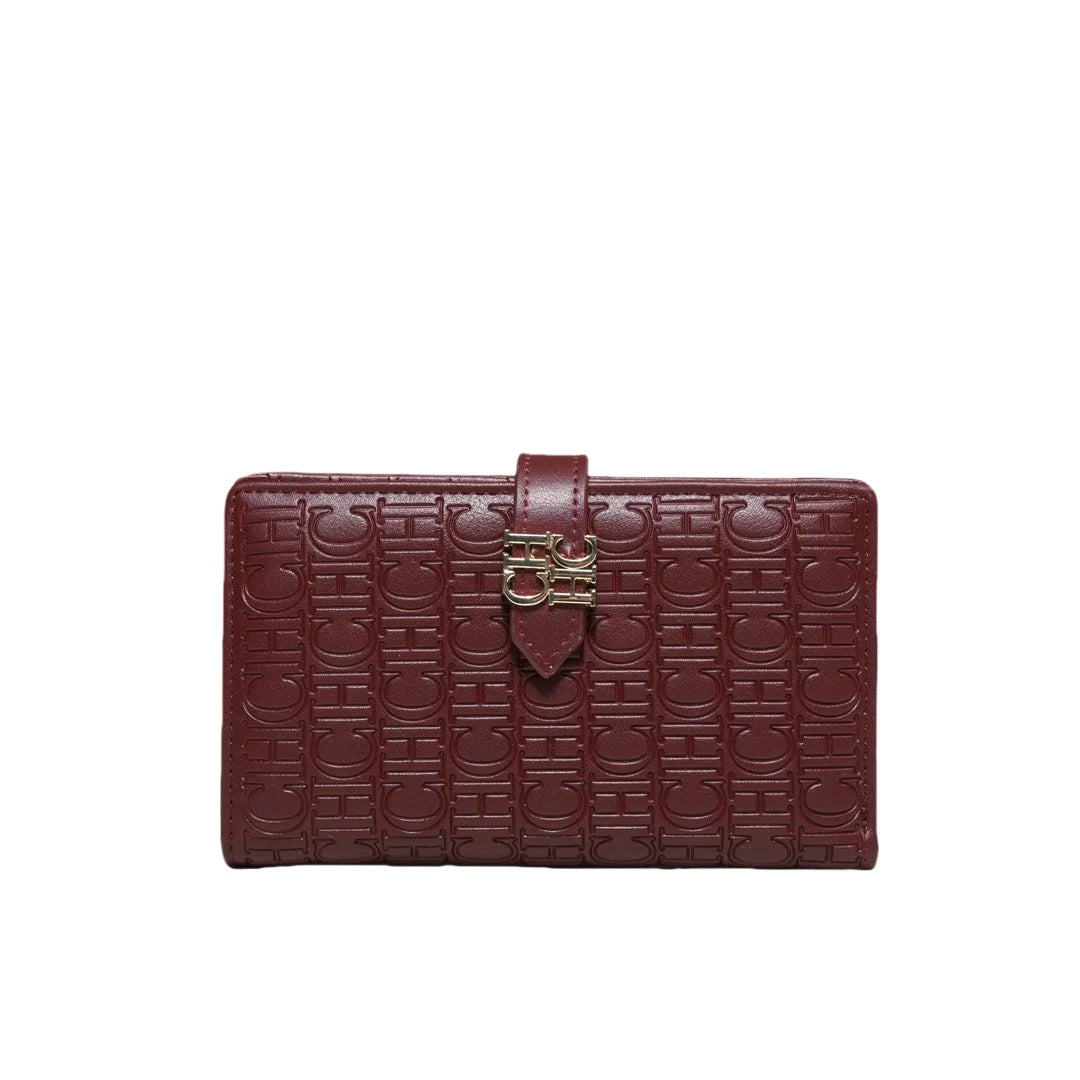 CH Luxury Brand Spring Fashion Women's Organizer Wallet Coin Purse Long Large Capacity Card Holder Coin Purse 2024 High Quality