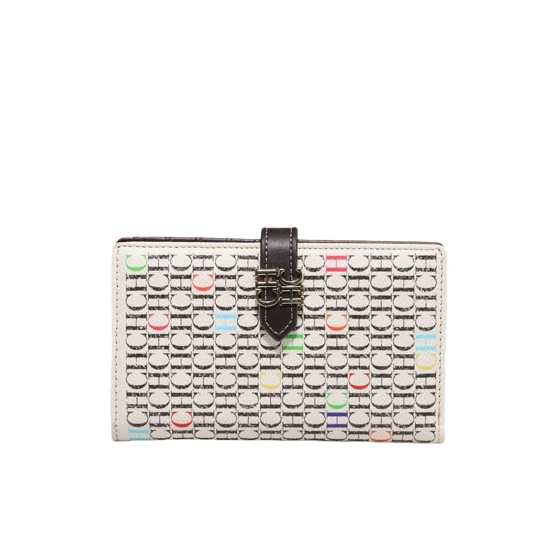 CH Luxury Brand Spring Fashion Women's Organizer Wallet Coin Purse Long Large Capacity Card Holder Coin Purse 2024 High Quality