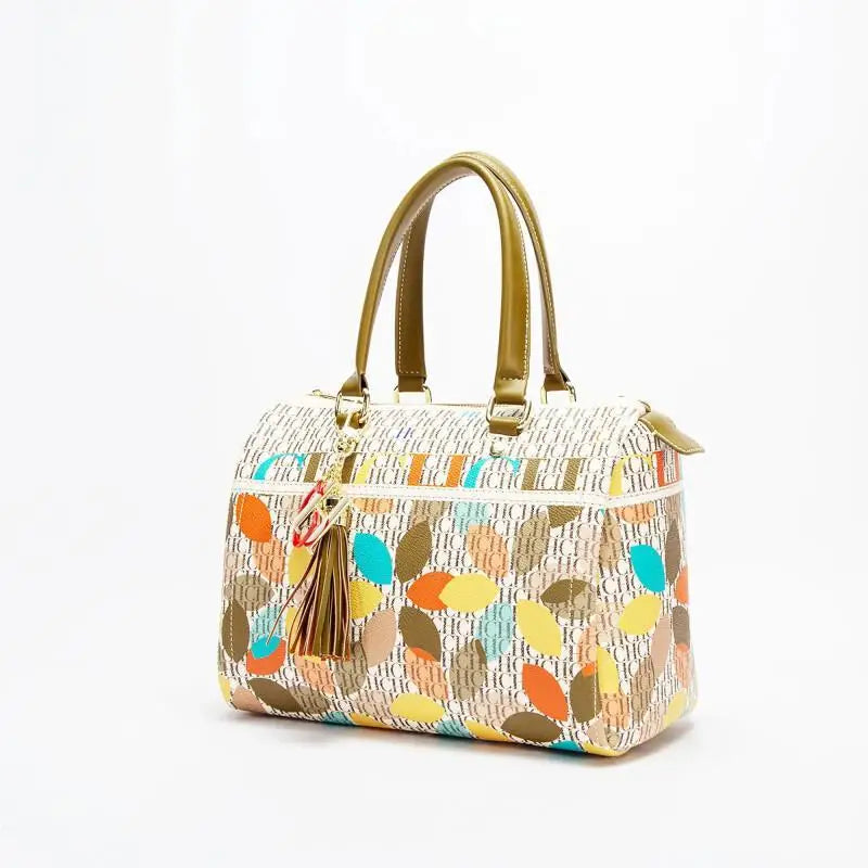 CH Ladies Bucket Bag Luxury Brand Designer New Ladies Large Capacity Exquisite Floral Pattern Travel Banquet High Grade Handbag