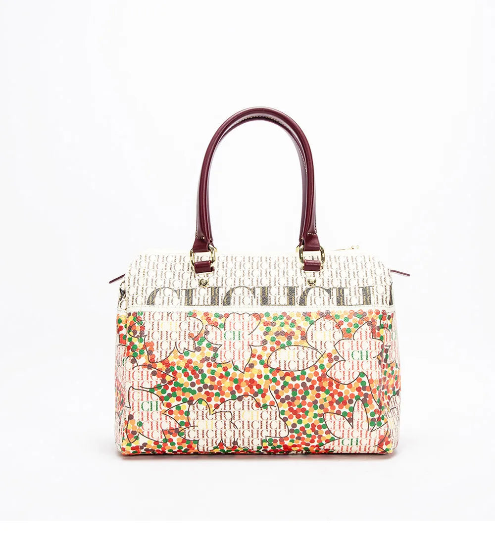 CH Ladies Bucket Bag Luxury Brand Designer New Ladies Large Capacity Exquisite Floral Pattern Travel Banquet High Grade Handbag