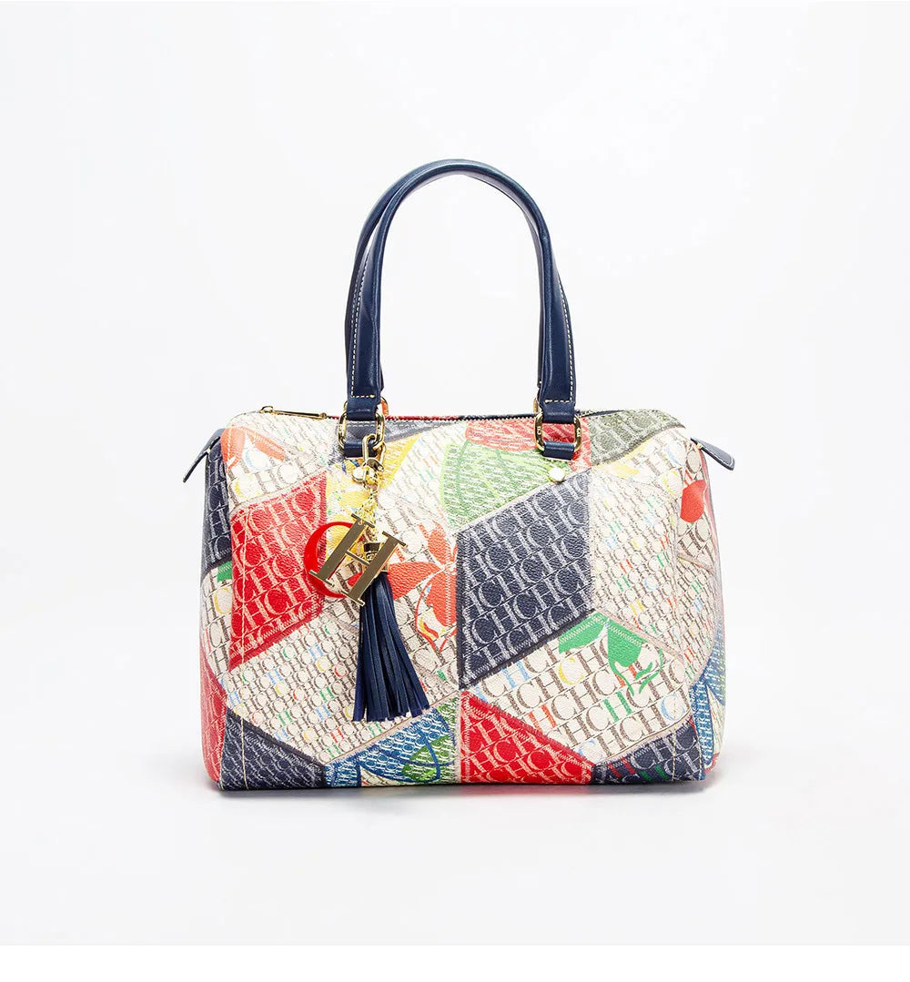 CH Ladies Bucket Bag Luxury Brand Designer New Ladies Large Capacity Exquisite Floral Pattern Travel Banquet High Grade Handbag