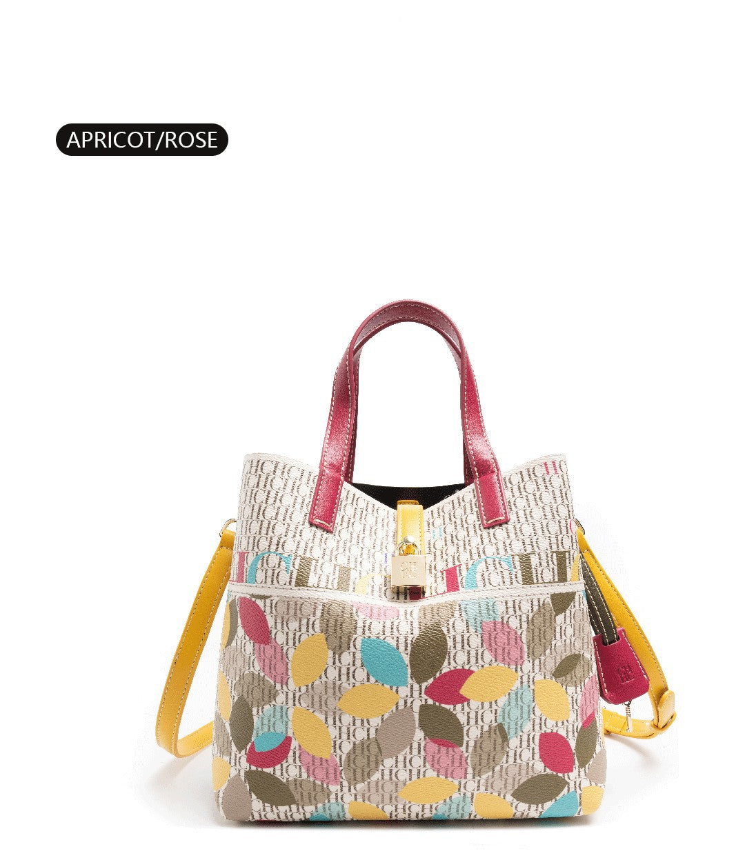 CH Classic Printing Tote Bag Large Capacity Fashion Shopping Bag Fashion Design Exquisite Floral Printing Ladies Shoulder Bag