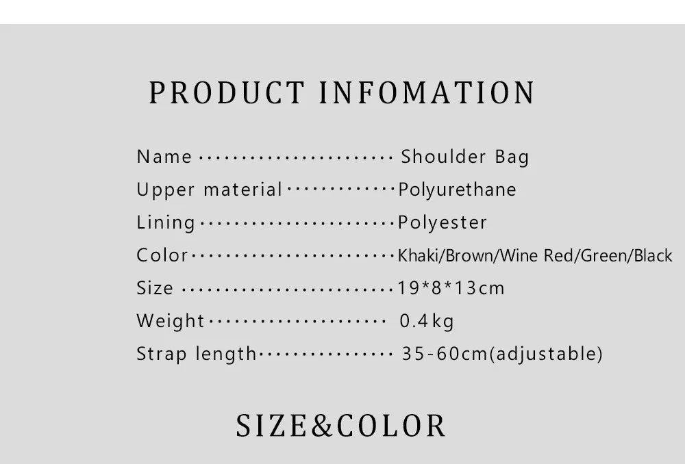 CH Women's Shoulder Bag Luxury Brand 2024 Fashion Solid Color Printed Handbag Fashion Design Model Metal Accessories Buckle