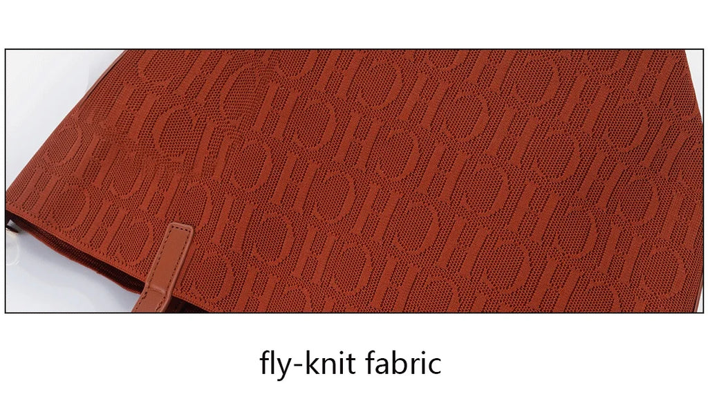 CH Tote Bag Fly Woven Bag Fashion Designer Solid Color Large Capacity Multifunctional 2025 New Women's Tote