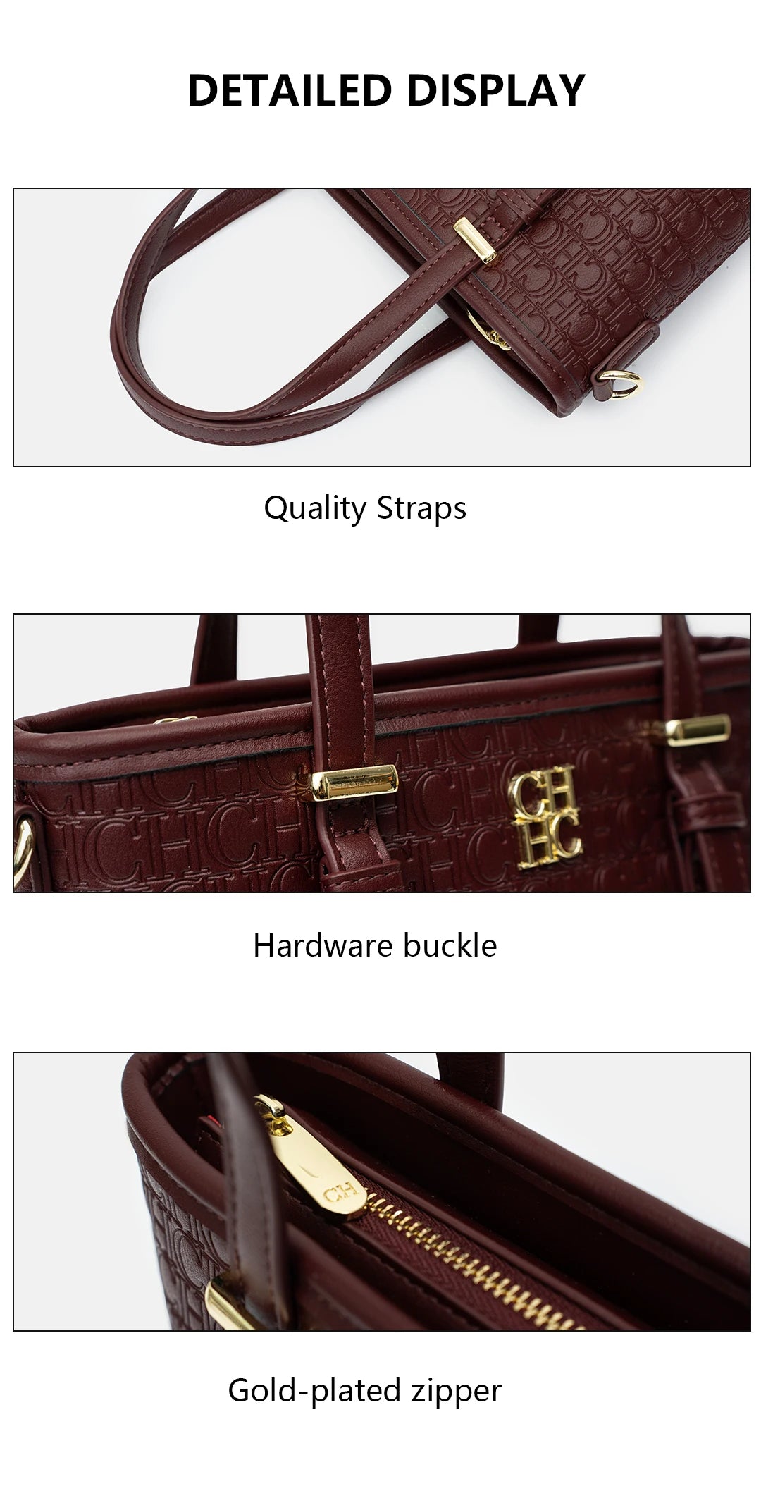 CH Designer Commuter Style Fashion Large Capacity Women's Shoulder Bag High Quality Hardware Tote Bag 2025 New