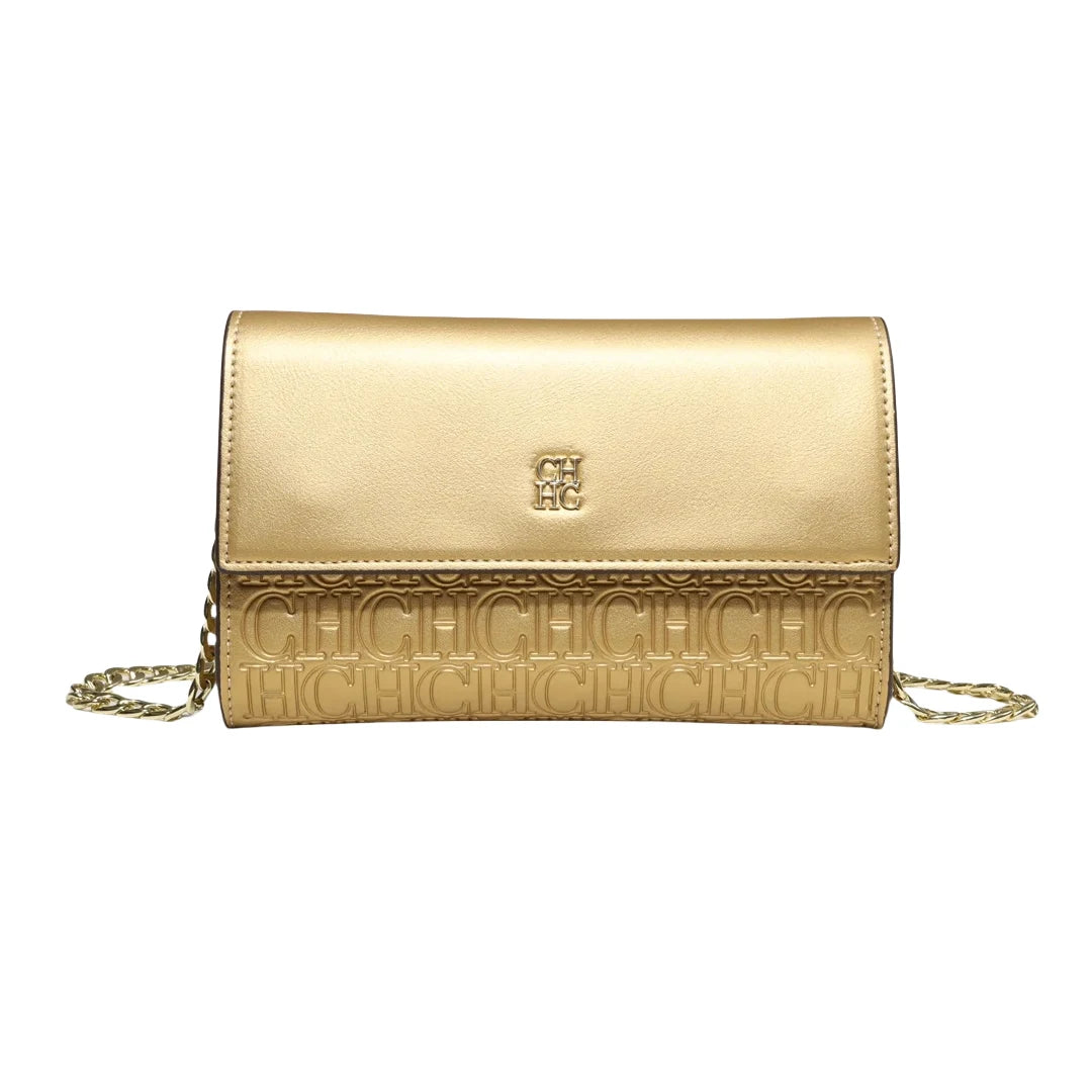CH Exquisite Craftsmanship Women's Crossbody Bag Light Luxury Design Chain Bag Letter Elements Color Blocked Women's Chain Bag