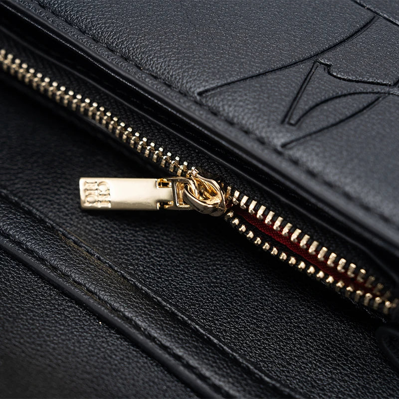 Fashion Chain Bag PU Material Solid Color Large Font Printing High Quality Lock Exquisite Design Women's 2025 Designer New Shoulder Bag
