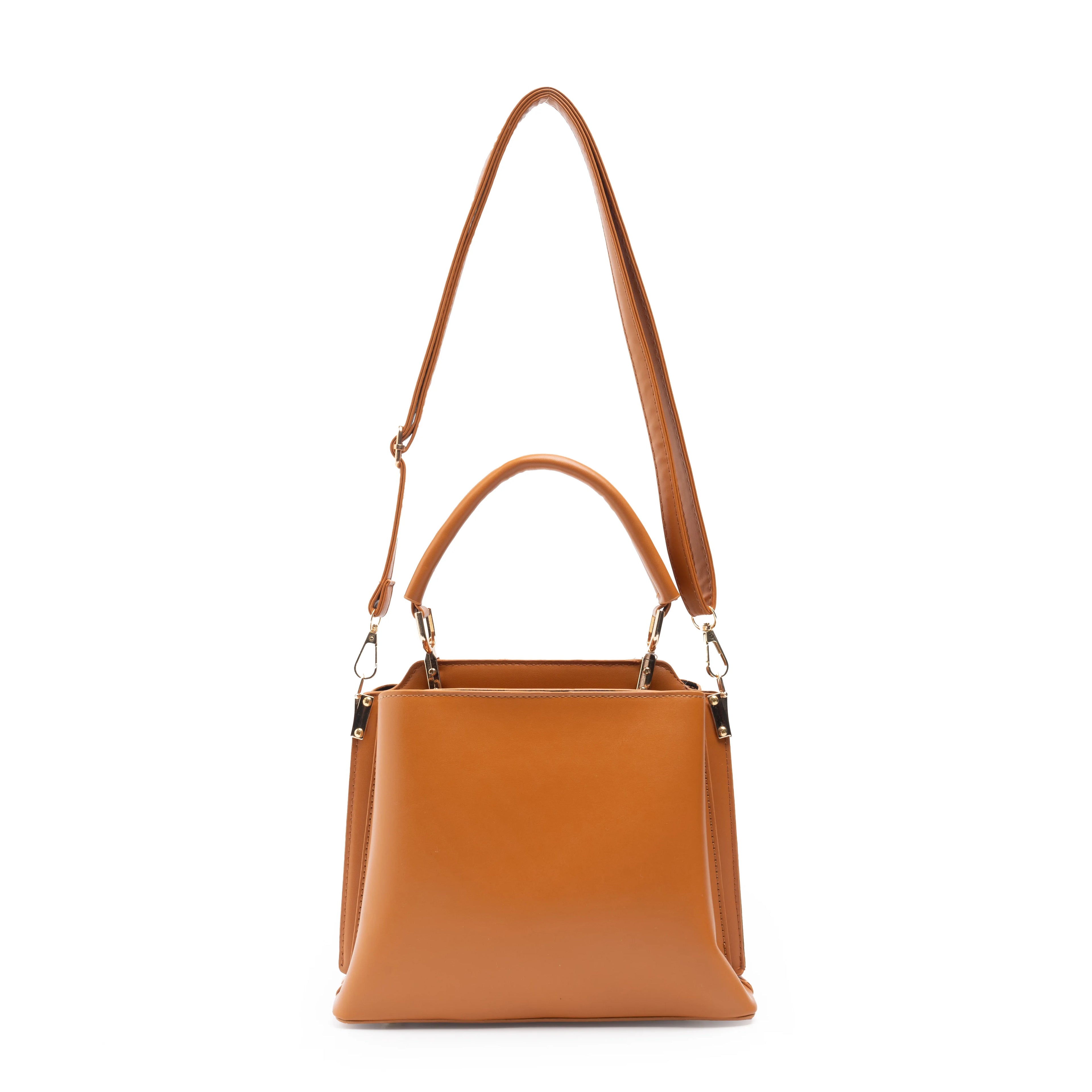 Classic Color Block Design Fashionable Women's Shoulder Bag Large Capacity Exquisite and Simple Brand Letter Multifunctional Design Handbag
