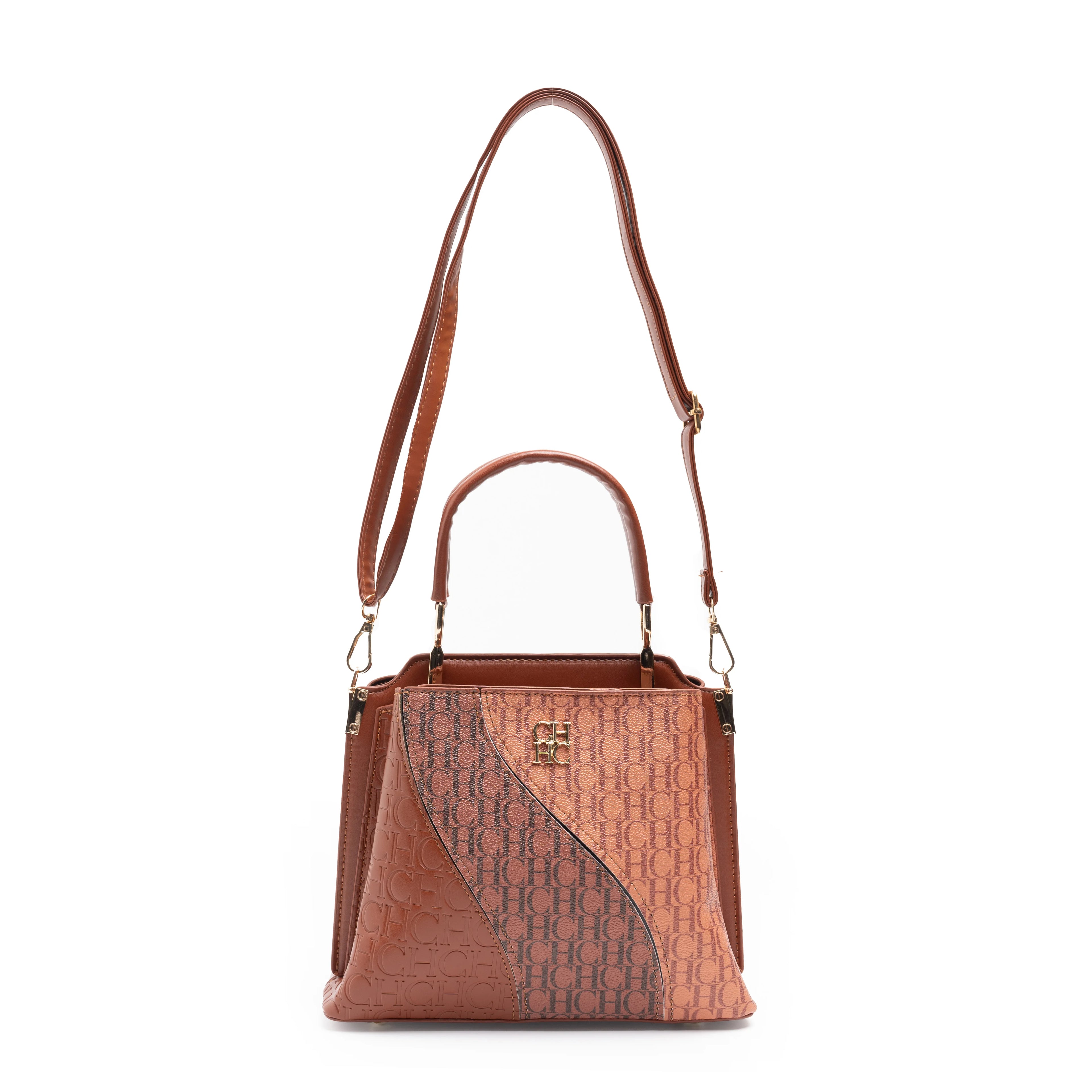 Classic Color Block Design Fashionable Women's Shoulder Bag Large Capacity Exquisite and Simple Brand Letter Multifunctional Design Handbag