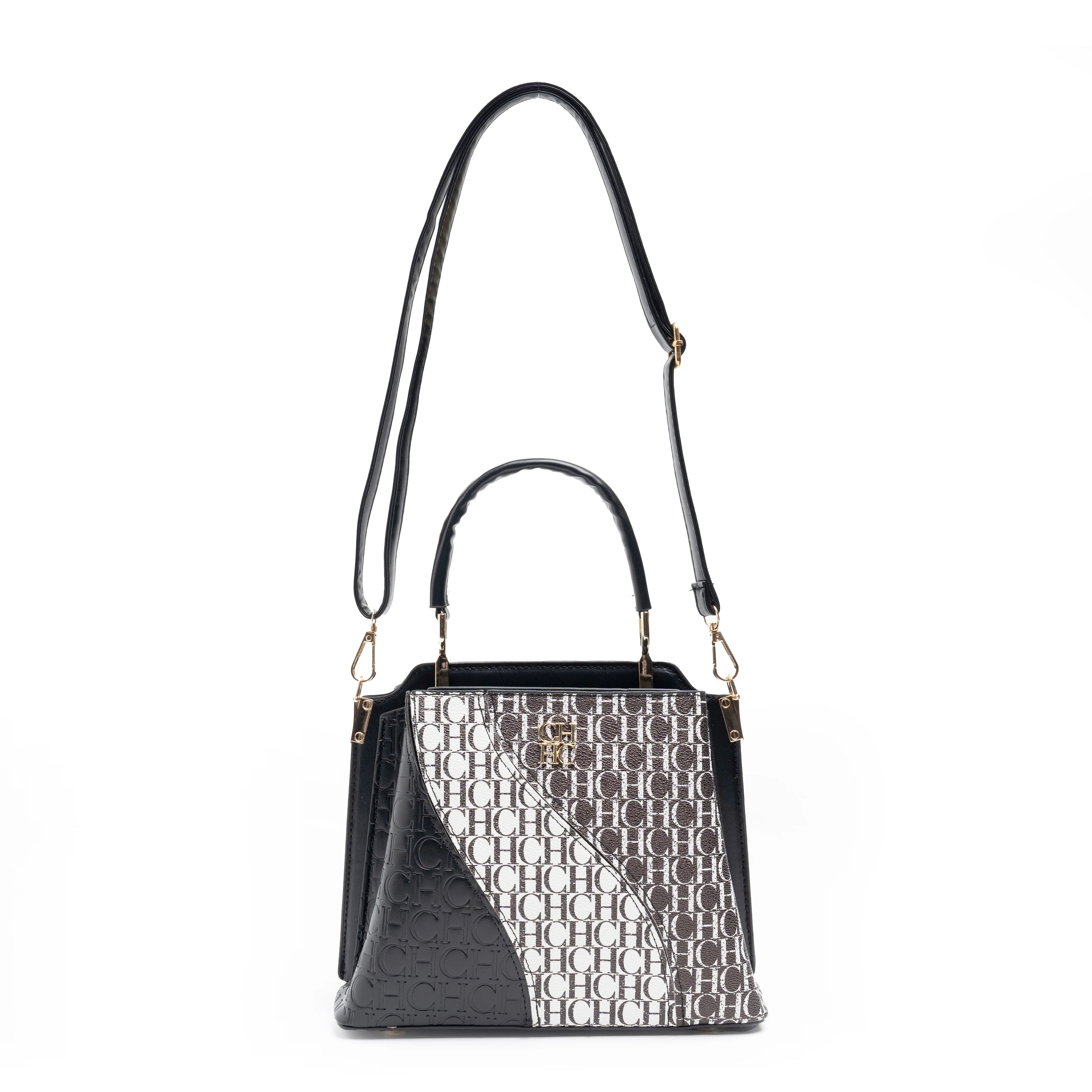 Classic Color Block Design Fashionable Women's Shoulder Bag Large Capacity Exquisite and Simple Brand Letter Multifunctional Design Handbag
