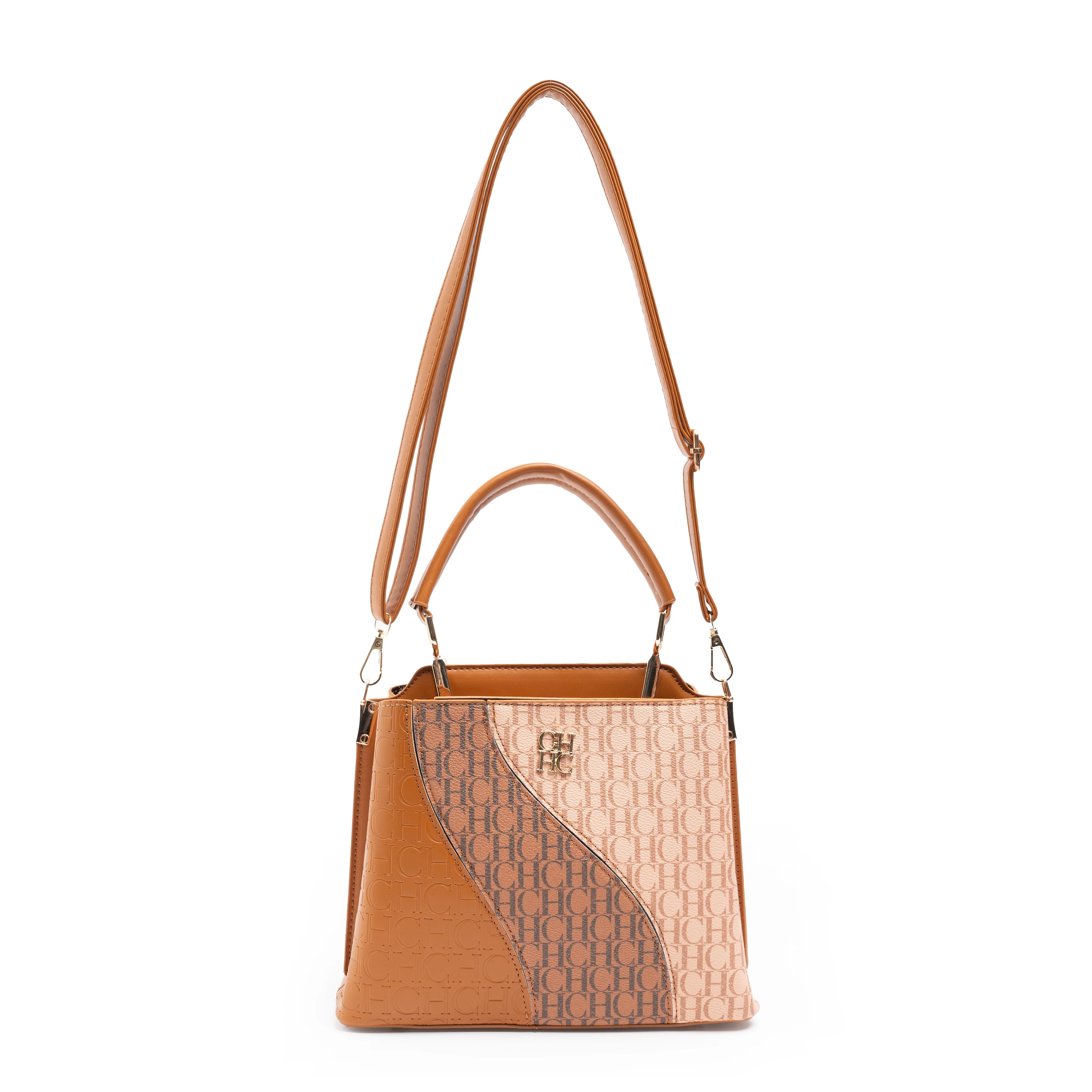 Classic Color Block Design Fashionable Women's Shoulder Bag Large Capacity Exquisite and Simple Brand Letter Multifunctional Design Handbag