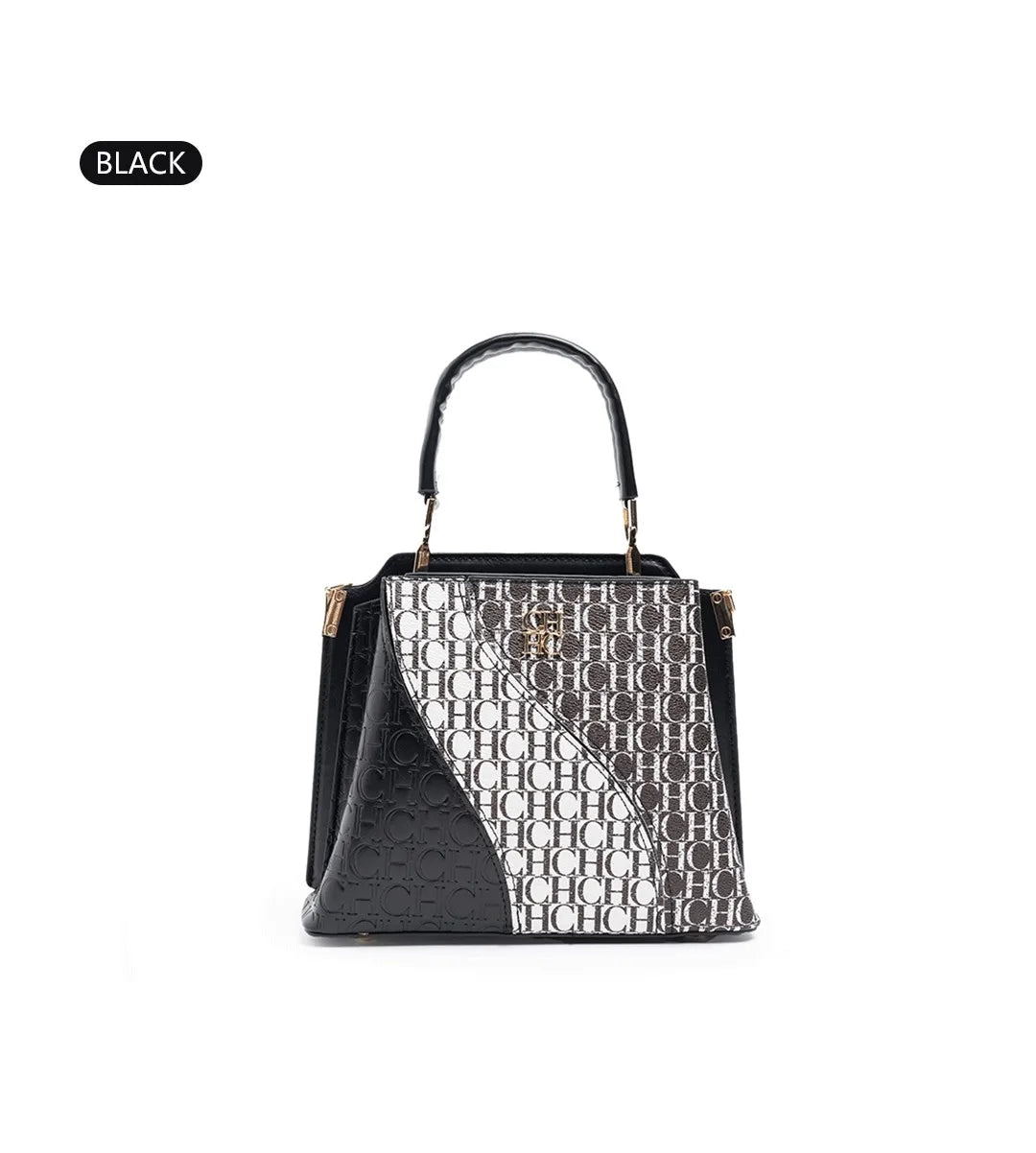 Classic Color Block Design Fashionable Women's Shoulder Bag Large Capacity Exquisite and Simple Brand Letter Multifunctional Design Handbag