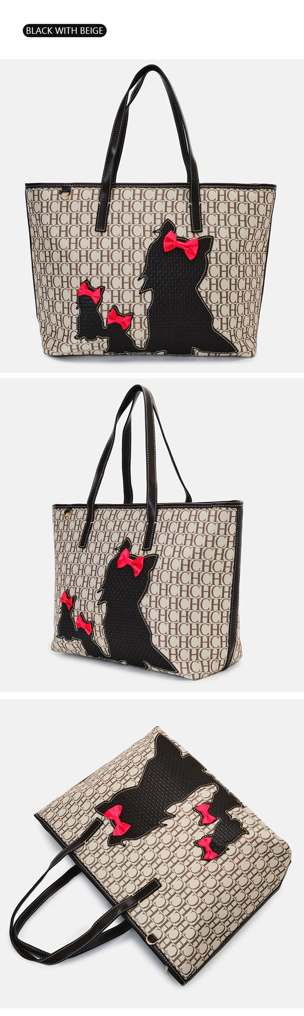Knitting Pattern Design High Quality Ladies Handbag Letter Zipper Brand Fashion Elegant Large Capacity Ladies Shoulder Bag