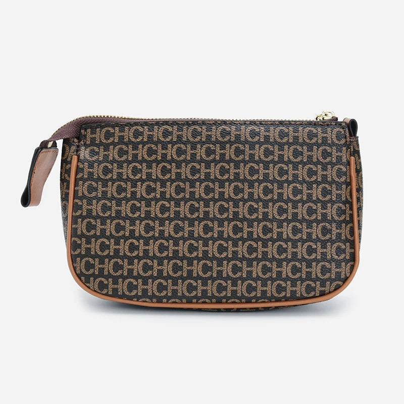Exquisite High-Quality Letter Solid Color Women's Shopping Bag Simple and Fashionable Hundred Brand Elegant Crossbody Bag