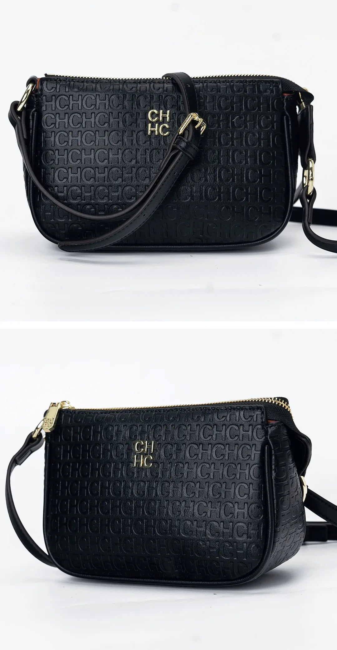 Exquisite High-Quality Letter Solid Color Women's Shopping Bag Simple and Fashionable Hundred Brand Elegant Crossbody Bag