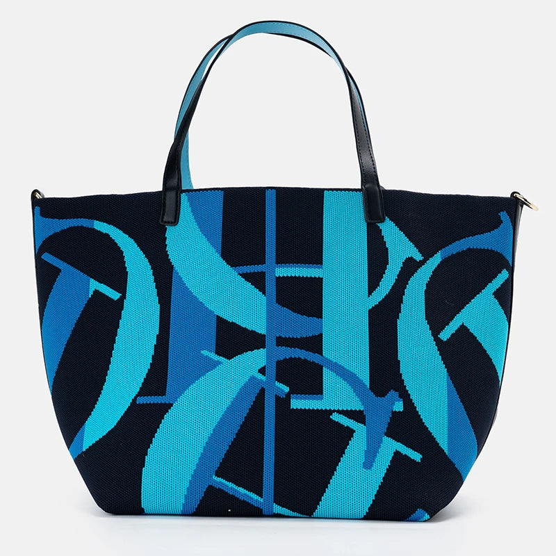 Exquisite Casual Letter Colored Large Capacity Women's Shoulder Bag Elegant and Fashionable Brand Handbag Shopping Handbag