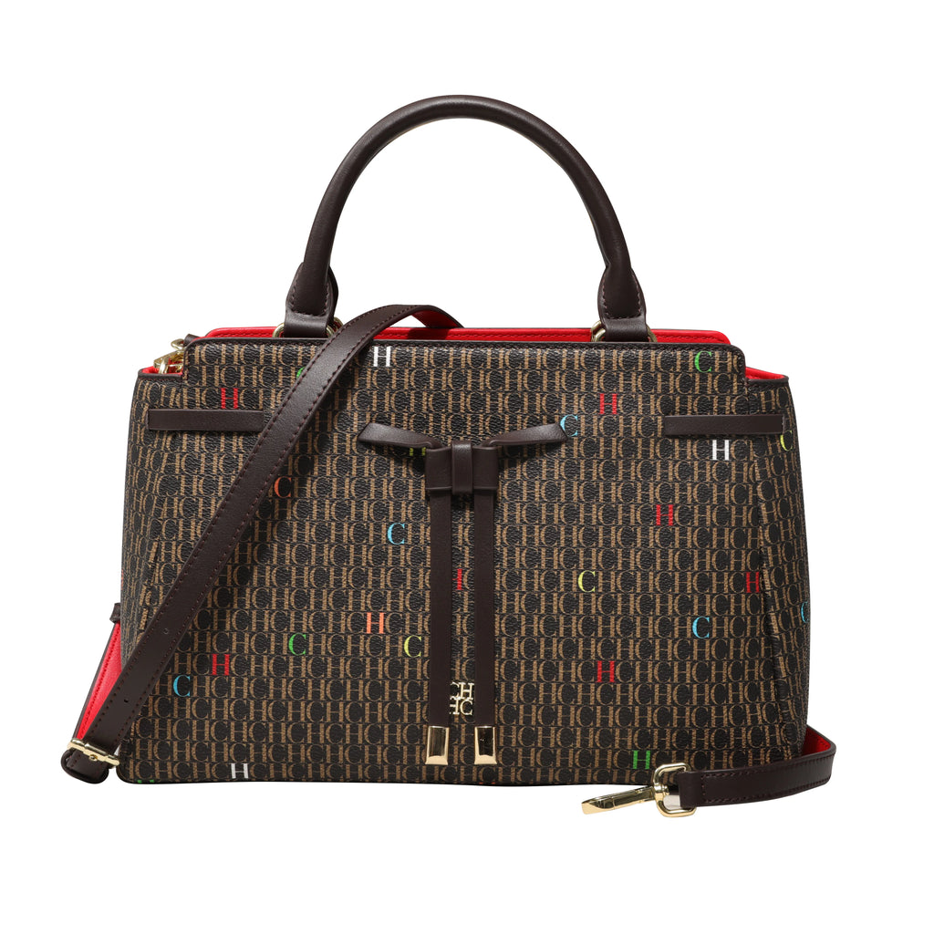 CH Fashion Minimalist Women's Elegant Handbag Exquisite Letter Print Light Luxury Brand Tote Bag