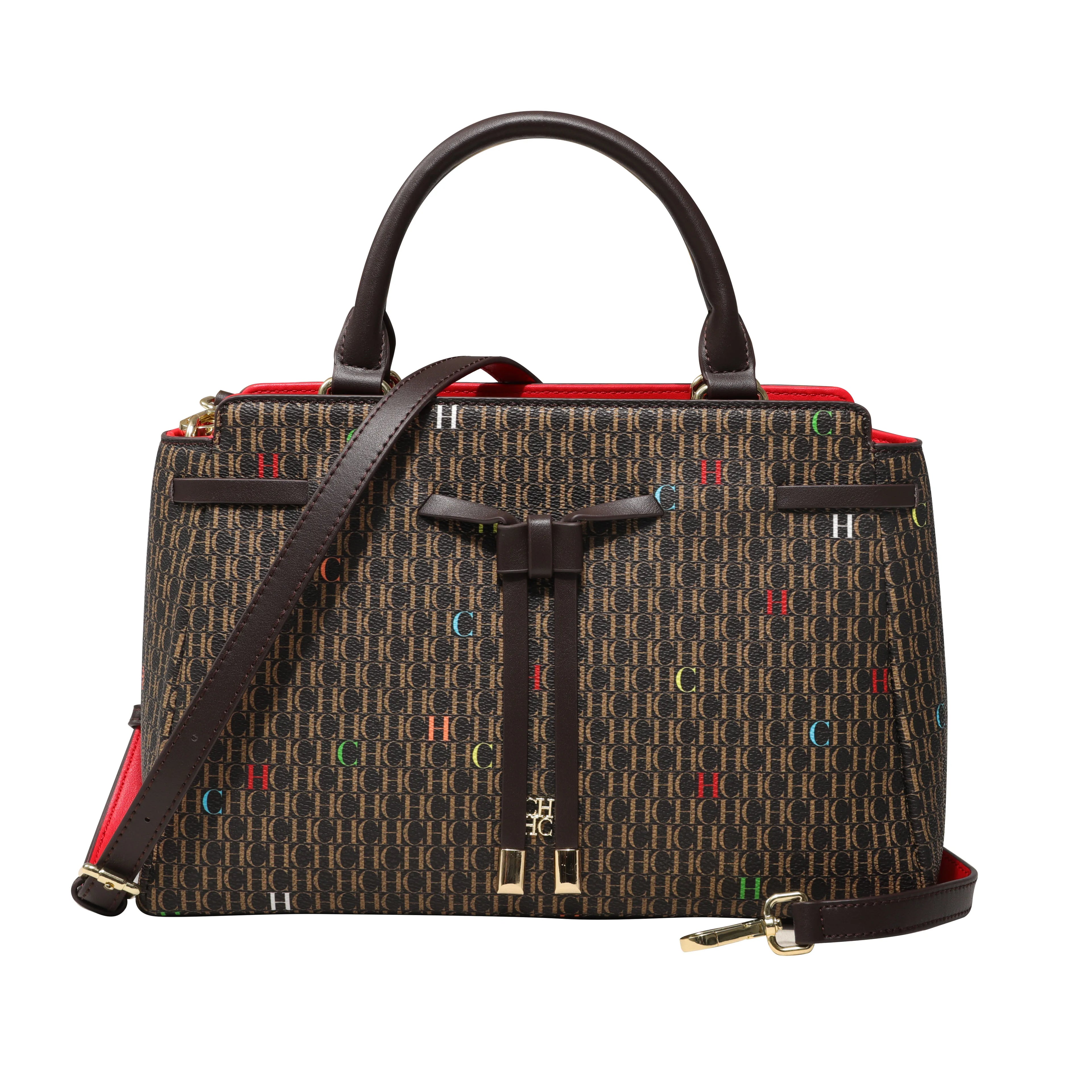 CH Fashion Minimalist Women's Elegant Handbag Exquisite Letter Print Light Luxury Brand Tote Bag