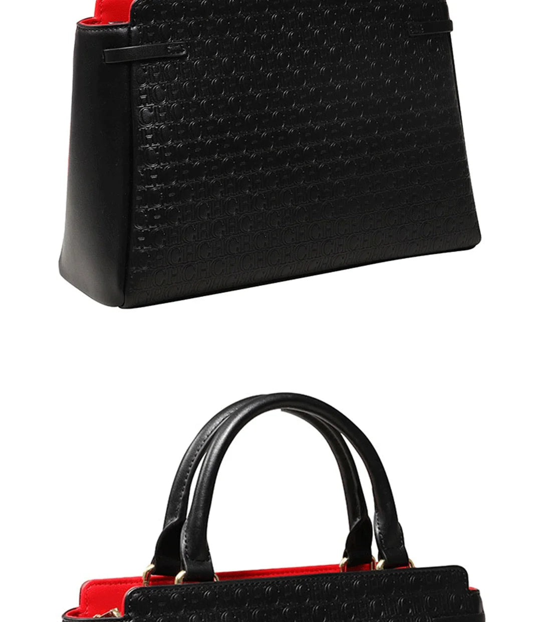 CH Fashion Minimalist Women's Elegant Handbag Exquisite Letter Print Light Luxury Brand Tote Bag
