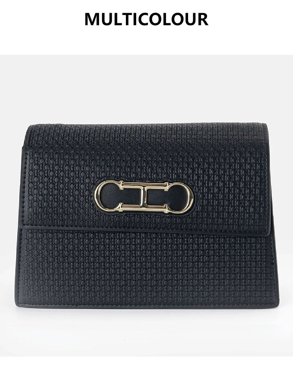 CH Ladies Light Luxury Popular Classic Models Large Capacity Brand Logo Buckle Crossbody Bag Fashion Elegant Niche Shoulder Bag