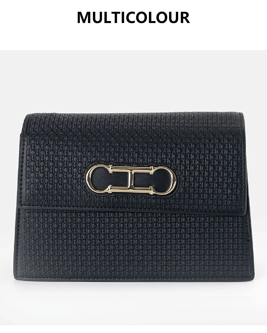 CH Ladies Light Luxury Popular Classic Models Large Capacity Brand Logo Buckle Crossbody Bag Fashion Elegant Niche Shoulder Bag