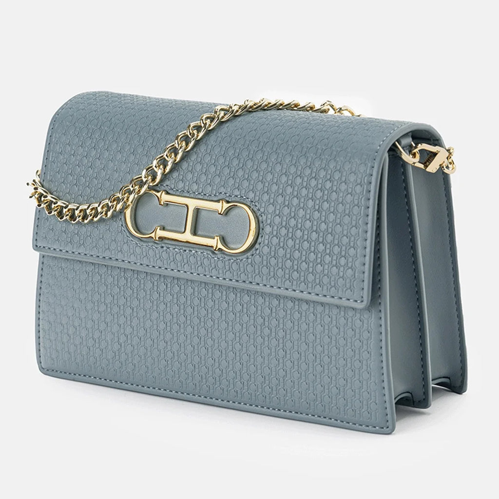 CH Ladies Light Luxury Popular Classic Models Large Capacity Brand Logo Buckle Crossbody Bag Fashion Elegant Niche Shoulder Bag
