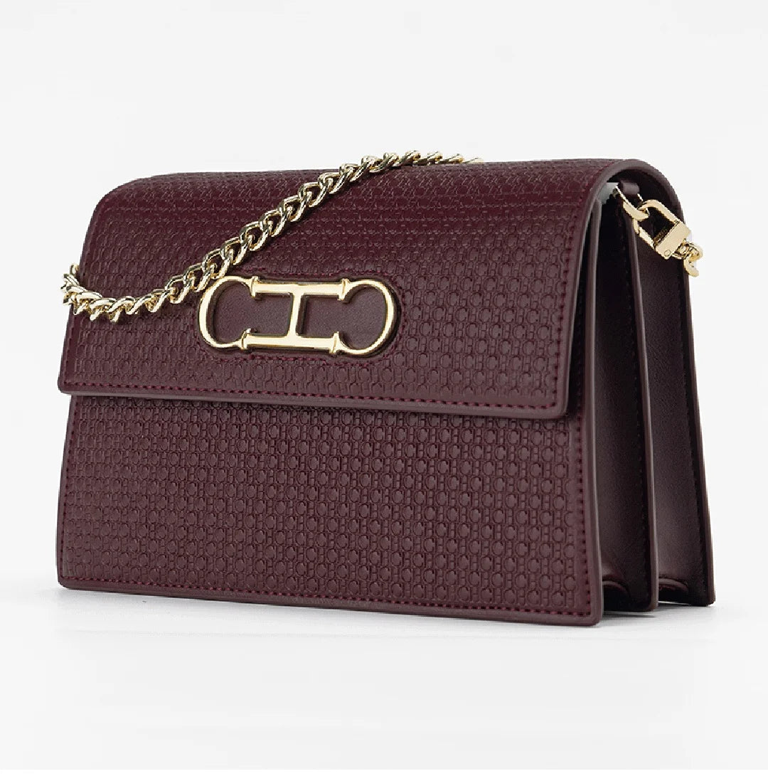 CH Ladies Light Luxury Popular Classic Models Large Capacity Brand Logo Buckle Crossbody Bag Fashion Elegant Niche Shoulder Bag