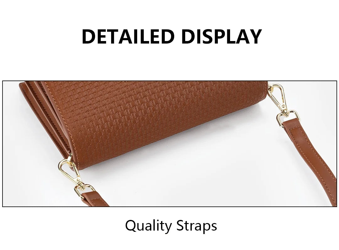 CH Ladies Light Luxury Popular Classic Models Large Capacity Brand Logo Buckle Crossbody Bag Fashion Elegant Niche Shoulder Bag