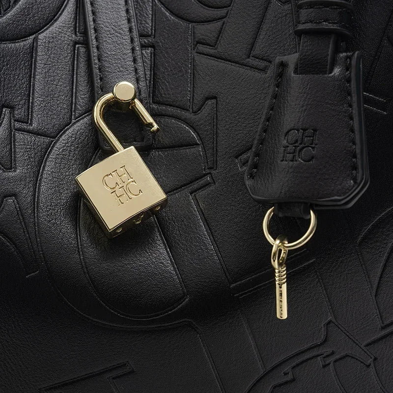 Multifunctional Fashion Crossbody Bag Large Capacity Minimalist Style Women's Tote Bag Monogram Print Design Carrying Case
