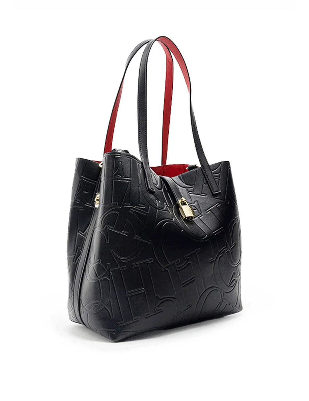 Multifunctional Fashion Crossbody Bag Large Capacity Minimalist Style Women's Tote Bag Monogram Print Design Carrying Case