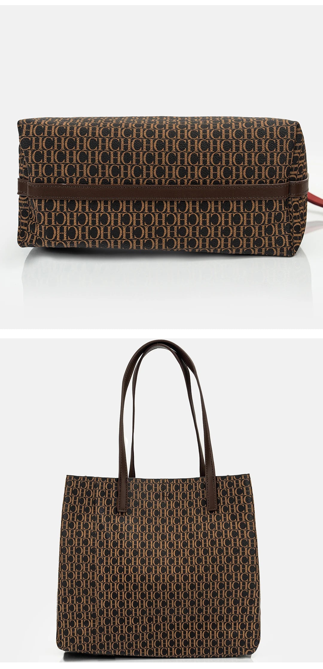 Multifunctional Fashion Crossbody Bag Large Capacity Minimalist Style Women's Tote Bag Monogram Print Design Carrying Case