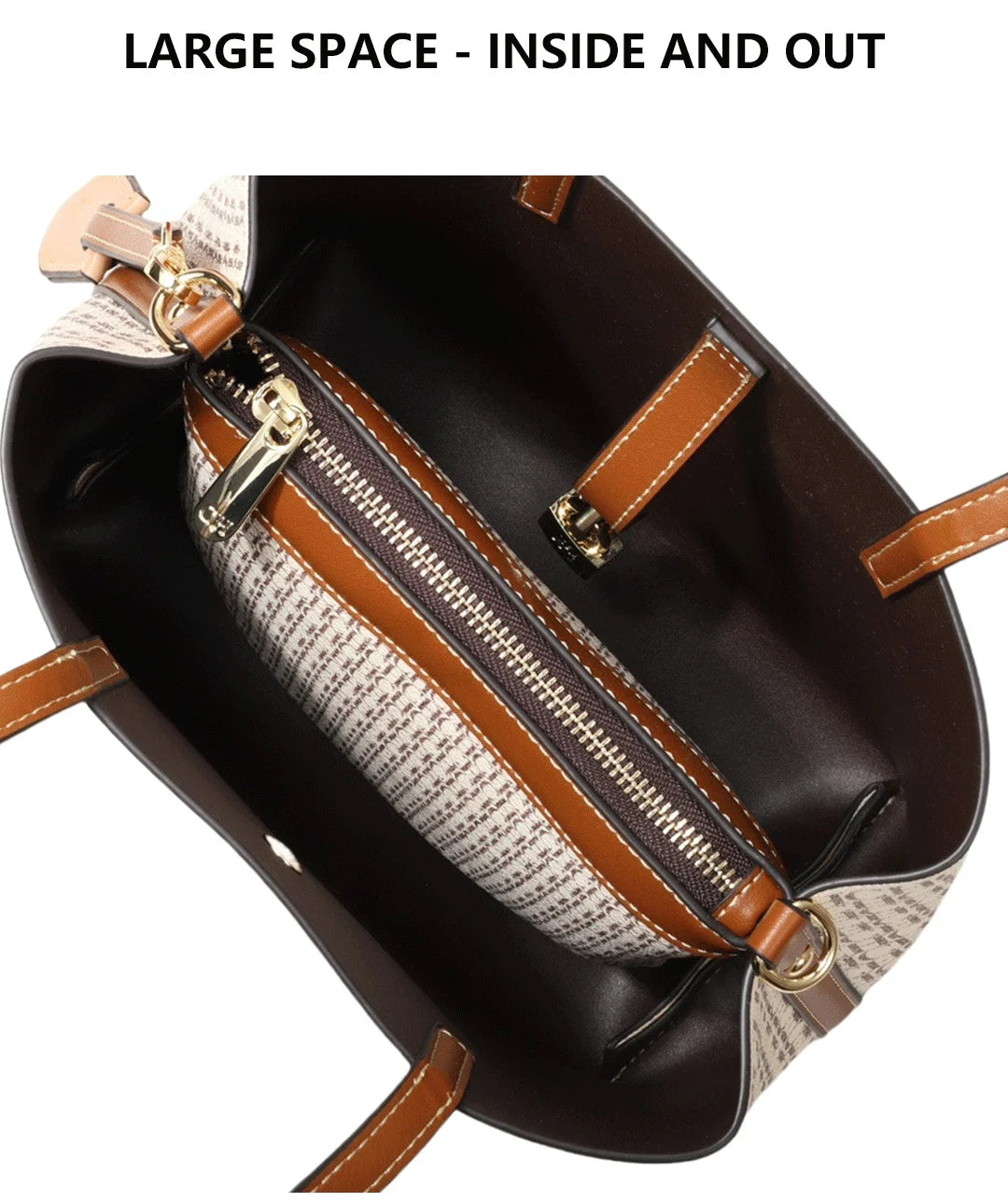 Women's Shoulder Bag Exquisite Simple Large Capacity Casual Durable Brand Elegant Lightweight Luxury Practical Bag Solid Color