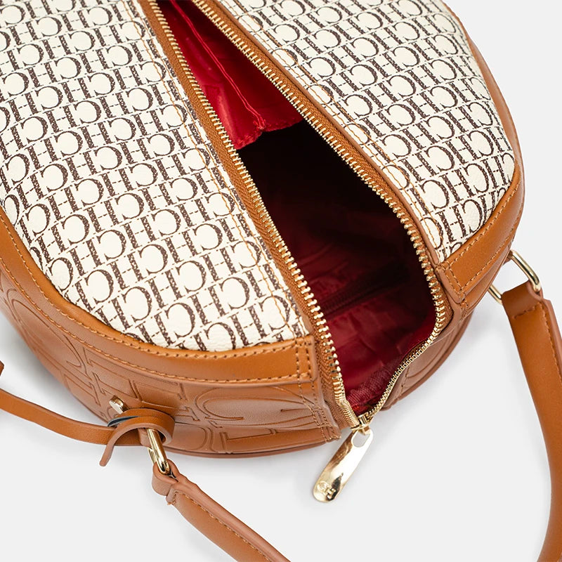 Exquisite High-quality Letter Solid Color Handbag Printed Fashionable Classic Durable New High-quality Women's Multifunctional Shoulder Bag