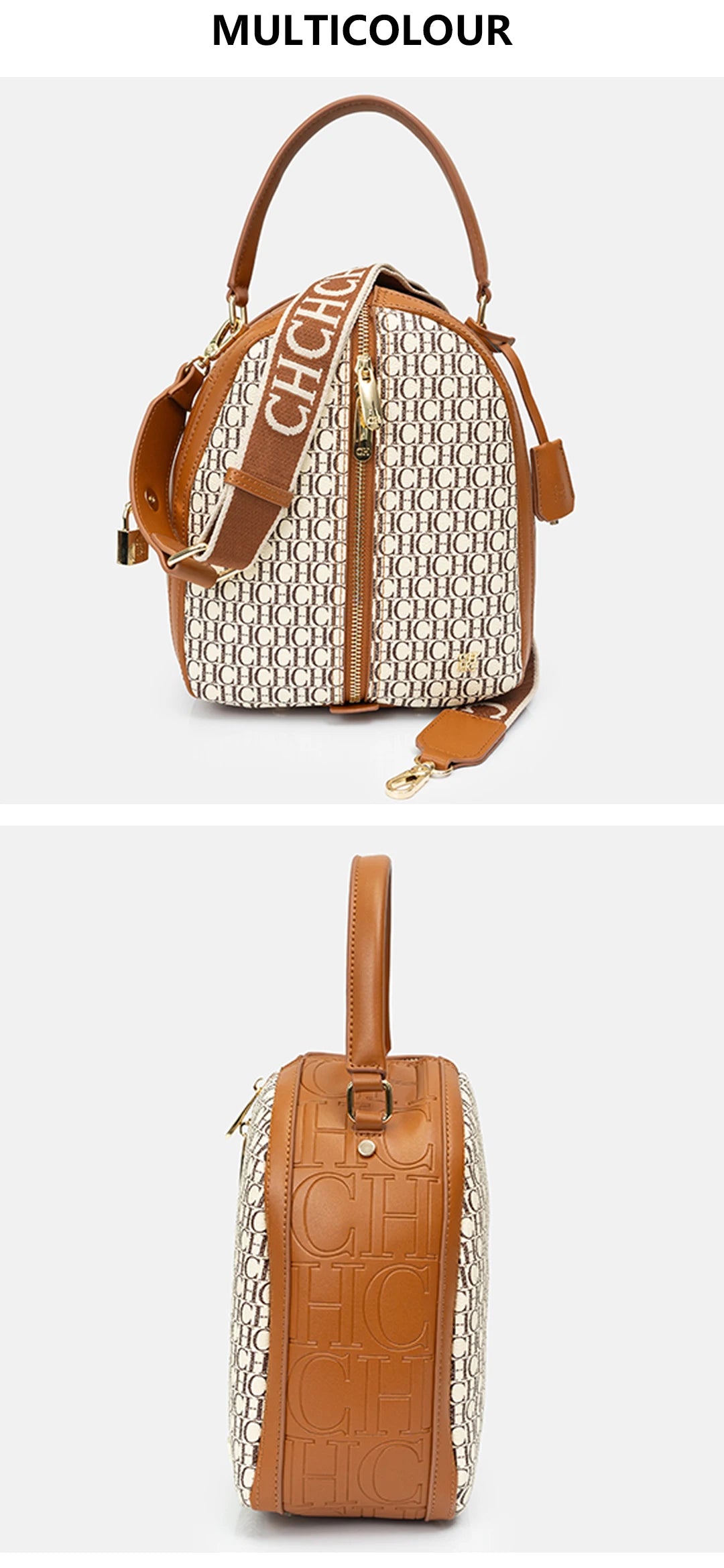 Exquisite High-quality Letter Solid Color Handbag Printed Fashionable Classic Durable New High-quality Women's Multifunctional Shoulder Bag